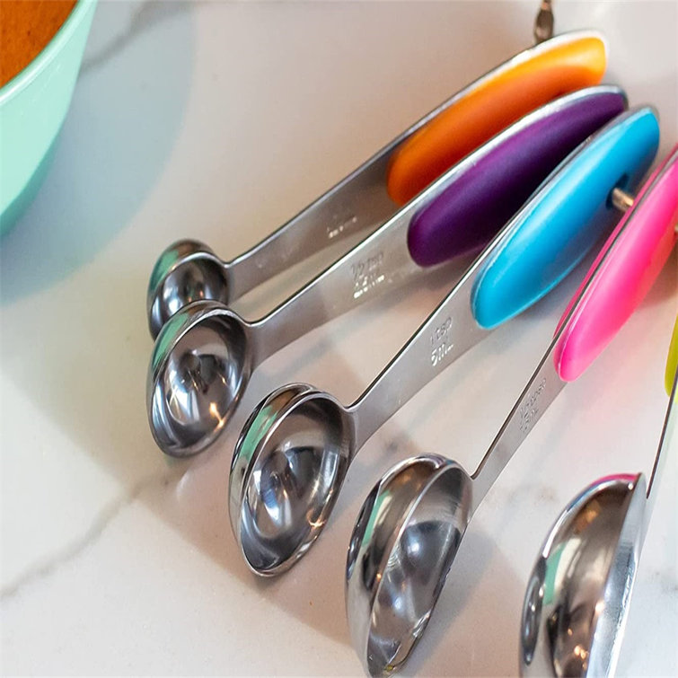 Econo Terrain Measuring Cups And Spoons Set 12Pc Food Grade Stainless